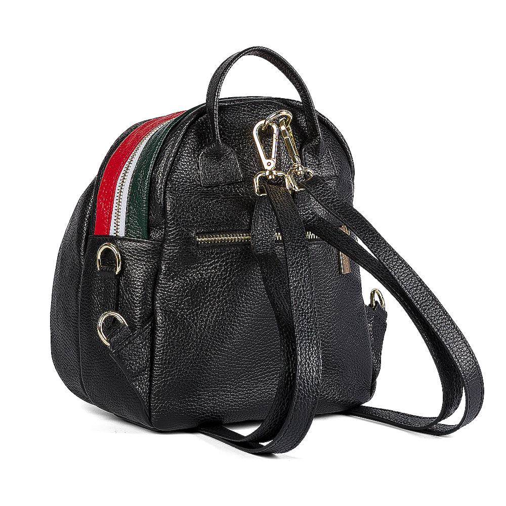 Рюкзак женский GEORGE KINI GK.TRICOLOR BACKPACK BLACK ITALY