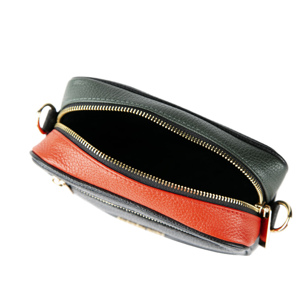 Сумка женская GEORGE KINI GK.TRICOLOR CROSSBODY BLACK