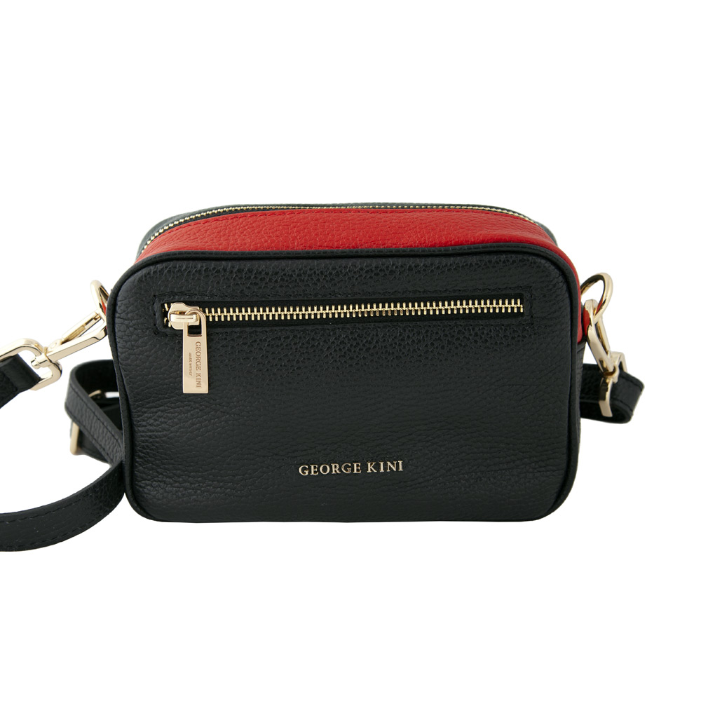 GK.TRICOLOR CROSSBODY BLACK
