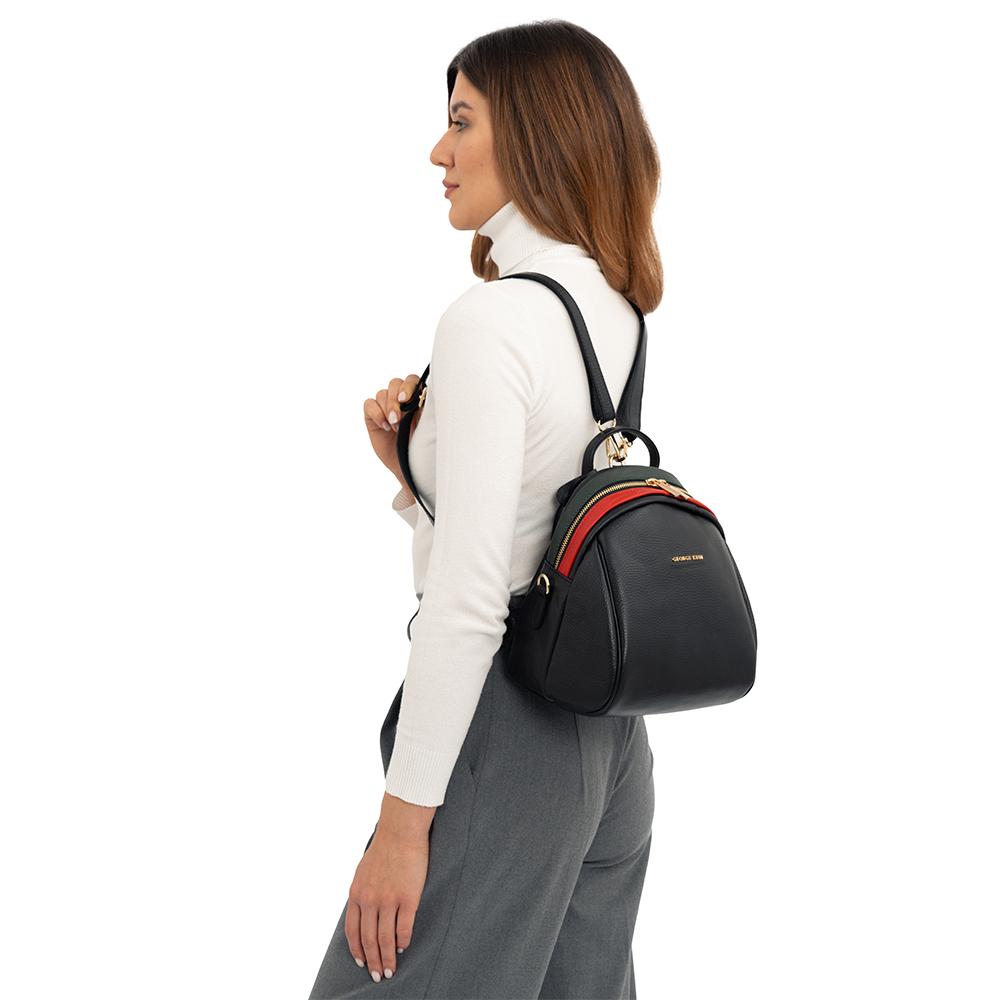 Рюкзак женский GEORGE KINI GK.TRICOLOR BACKPACK BLACK